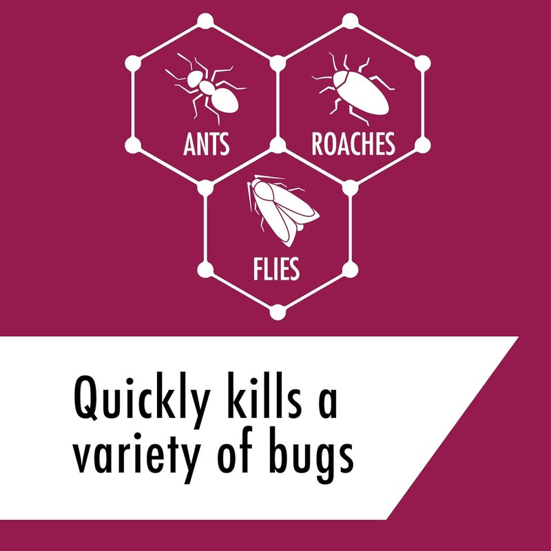 STEM Kills Ants, Roaches And Flies: Plant-Based Active Ingredient Bug Spray, Botanical Insecticide For Indoor And Outdoor Use; 12 fl oz (Pack Of 1) - Image 1